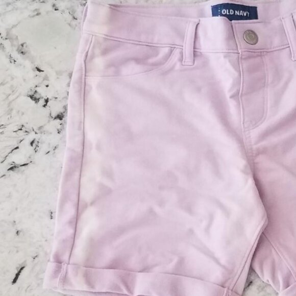 Old Navy Mid Length Shorts Light Purple - Picture 4 of 5